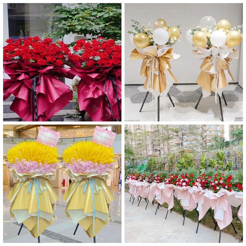 新店开张大麦开业花篮鲜花速递同城配送上海静安区南京西路静安寺