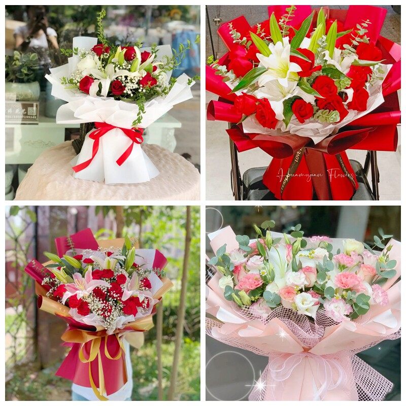 贵阳市南明区云岩区花溪区同城鲜花店生日玫瑰百合送朋友长辈老婆