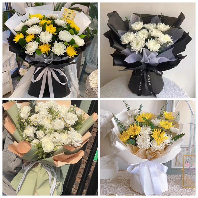 徐州贾汪泉山铜山区新沂市菊花鲜花同城配送清明上坟扫墓祭奠悼念