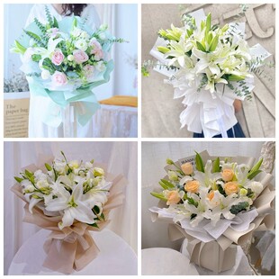 大同广灵县灵丘浑源左云县同城鲜花店情人玫瑰百合送朋友长辈老婆