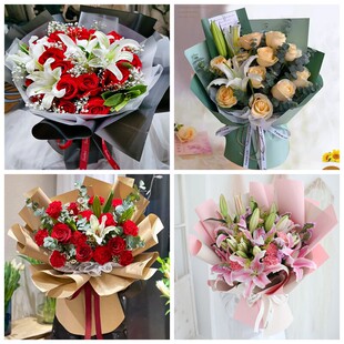 昌吉市呼图壁县玛纳斯县阜康市同城鲜花店情人玫瑰百合送朋友长辈