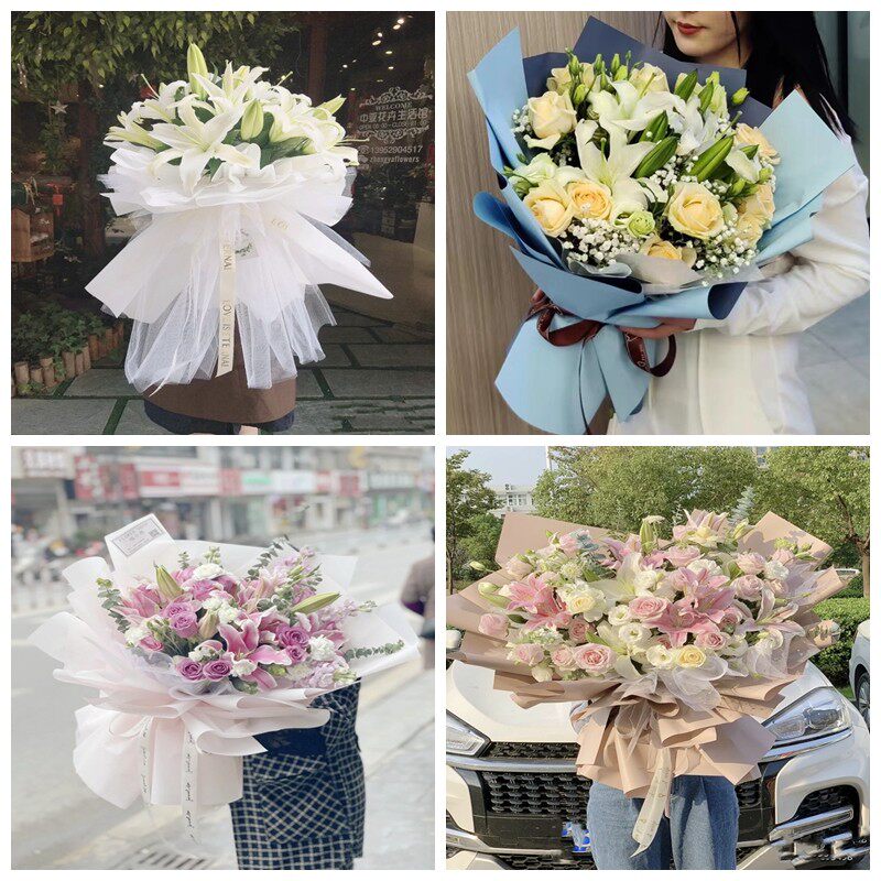 锦州凌海北镇市黑山县义县同城鲜花店生日玫瑰百合送朋友长辈老婆