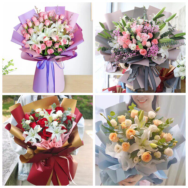 固原市原州区彭阳县同城鲜花店生日玫瑰百合配送朋友长辈老婆爱人 - 实物图