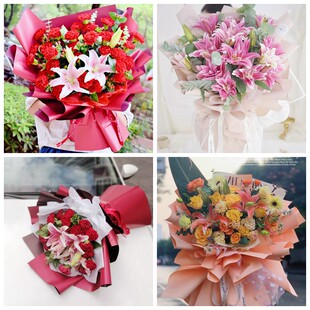 长治市武乡县沁县沁源县同城鲜花店情人玫瑰百合送朋友长辈老婆