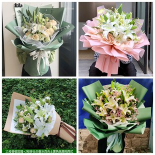 邯郸市邯山区丛台区复兴区同城鲜花店情人玫瑰百合送朋友长辈老婆
