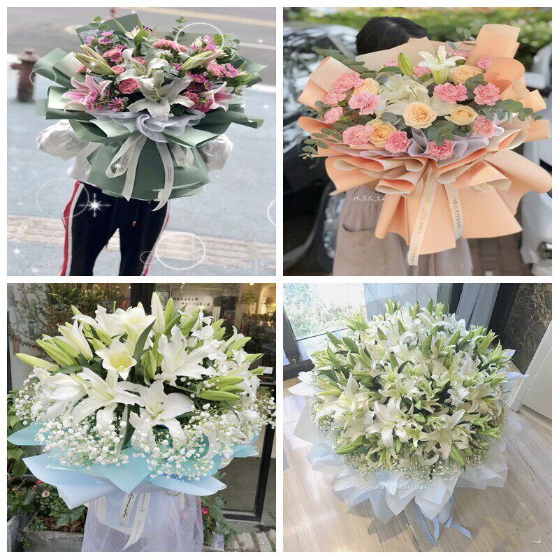 锦州凌海北镇市黑山县义县同城鲜花店生日玫瑰百合520情人节老婆