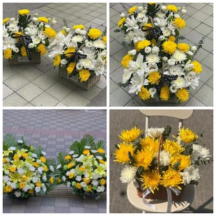 毕节市黔西市大方县织金县菊花鲜花同城配送清明上坟扫墓祭奠悼念