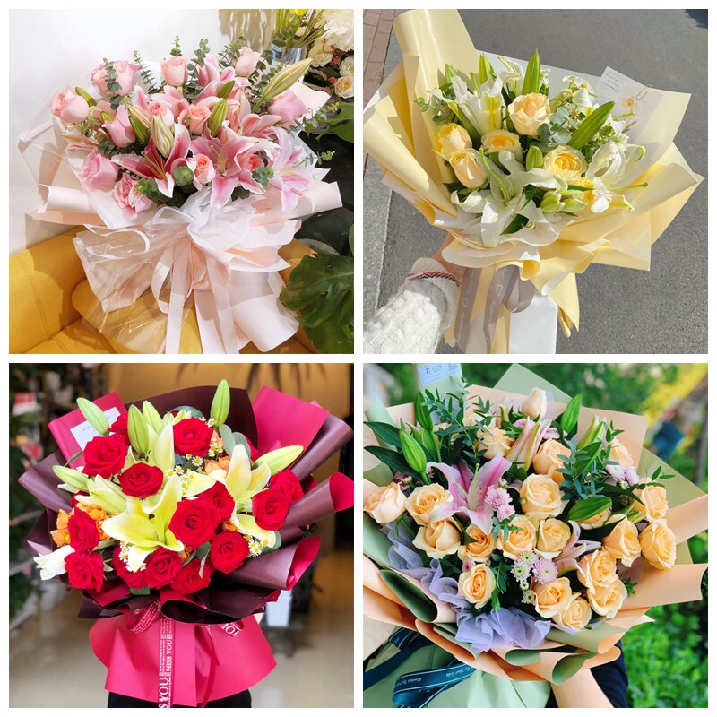 衡水市桃城区冀州区枣强县同城鲜花店生日玫瑰百合送朋友长辈老婆
