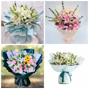 临沂市沂南县临沭县费县同城鲜花店情人玫瑰百合配送朋友长辈老婆