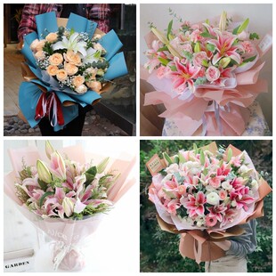兰州市七里河安宁区榆中县同城鲜花店情人玫瑰百合送朋友长辈老婆