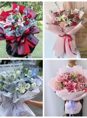 哈尔滨市方正县宾县巴彦县同城鲜花店圣诞节玫瑰百合送朋友长辈老