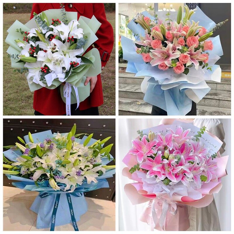 东莞市长安镇沙田镇厚街镇同城鲜花店生日玫瑰百合送朋友长辈老婆