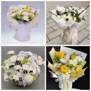 邵阳市武冈市邵东县洞口县菊花鲜花同城配送清明上坟扫墓祭奠悼念