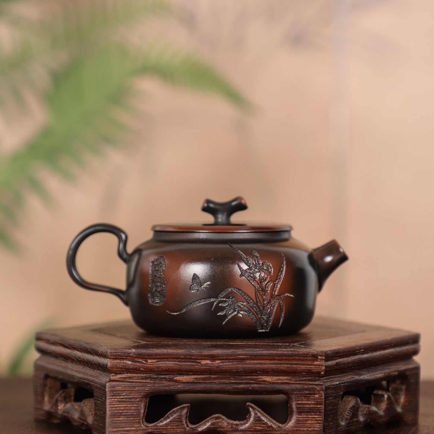 正品云南紫陶茶壶全手工