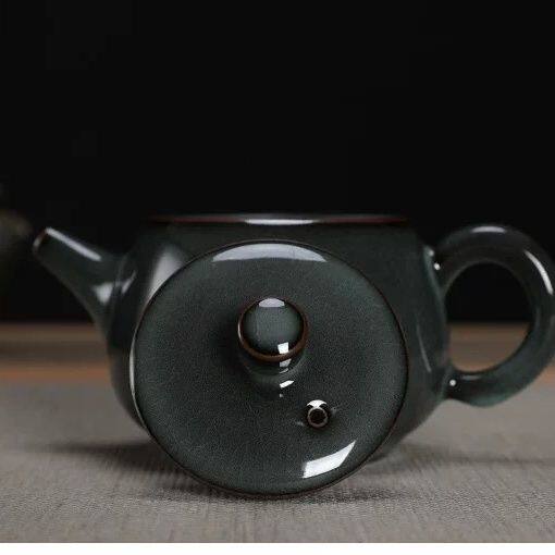 龙泉仿古青瓷功夫茶具泡