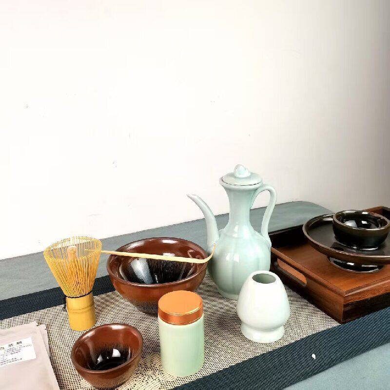 宋代点茶工具全套茶百戏
