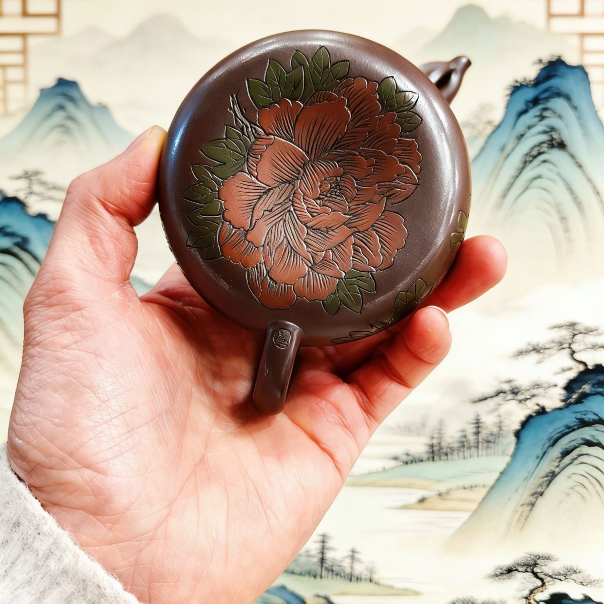 宜兴紫砂壶寒江茶壶原矿
