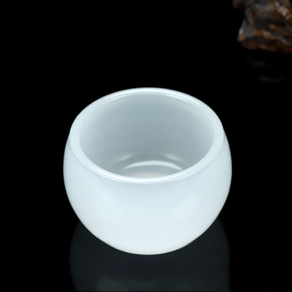 天然阿富汗玉石茶杯酒杯