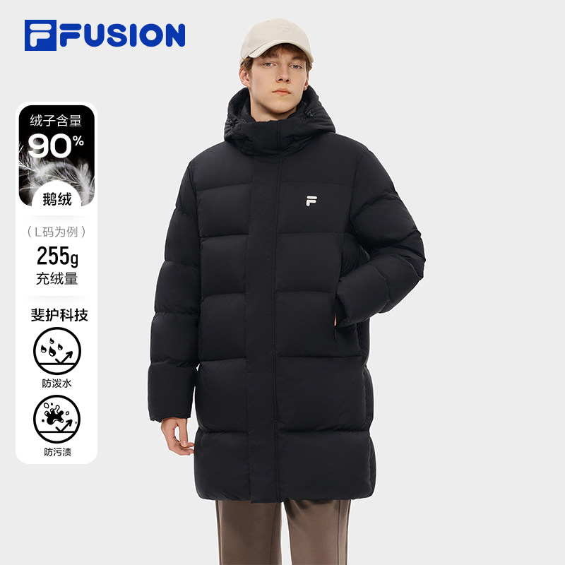 FILAFUSION斐乐潮牌中长羽绒服