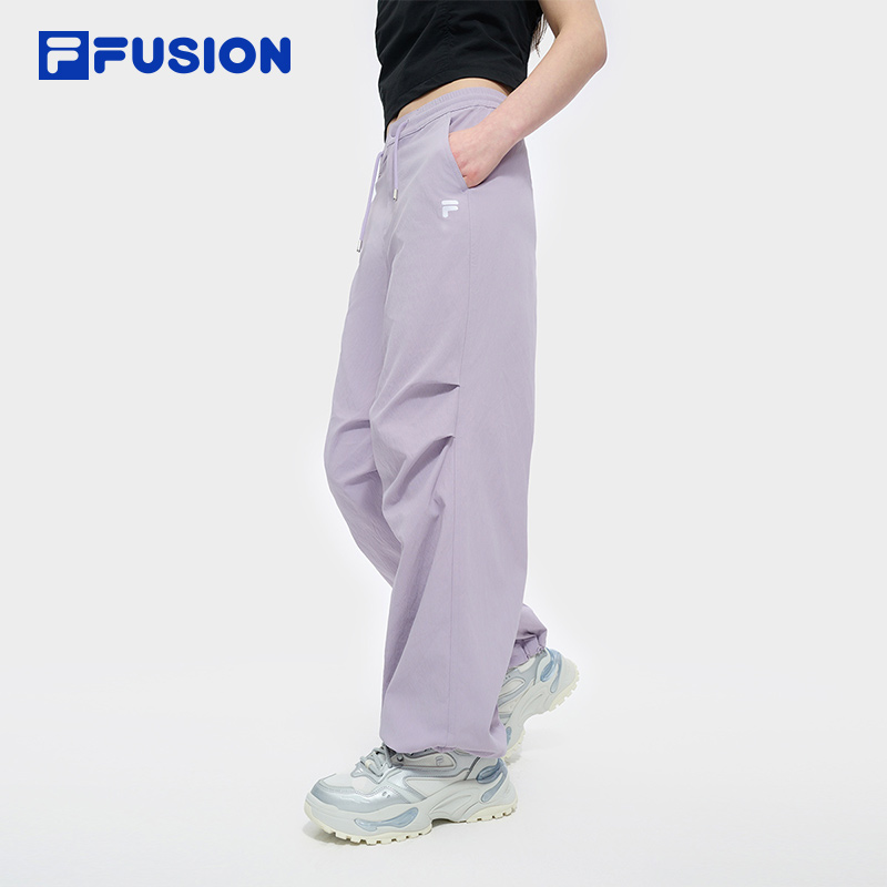 FILAFUSION斐乐梭织长裤女子