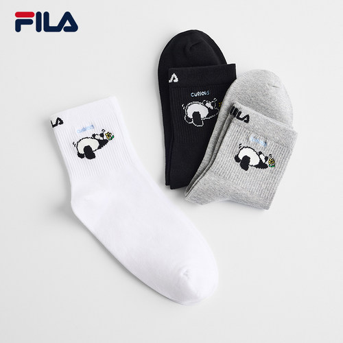 FILA斐乐男士中腰袜套装