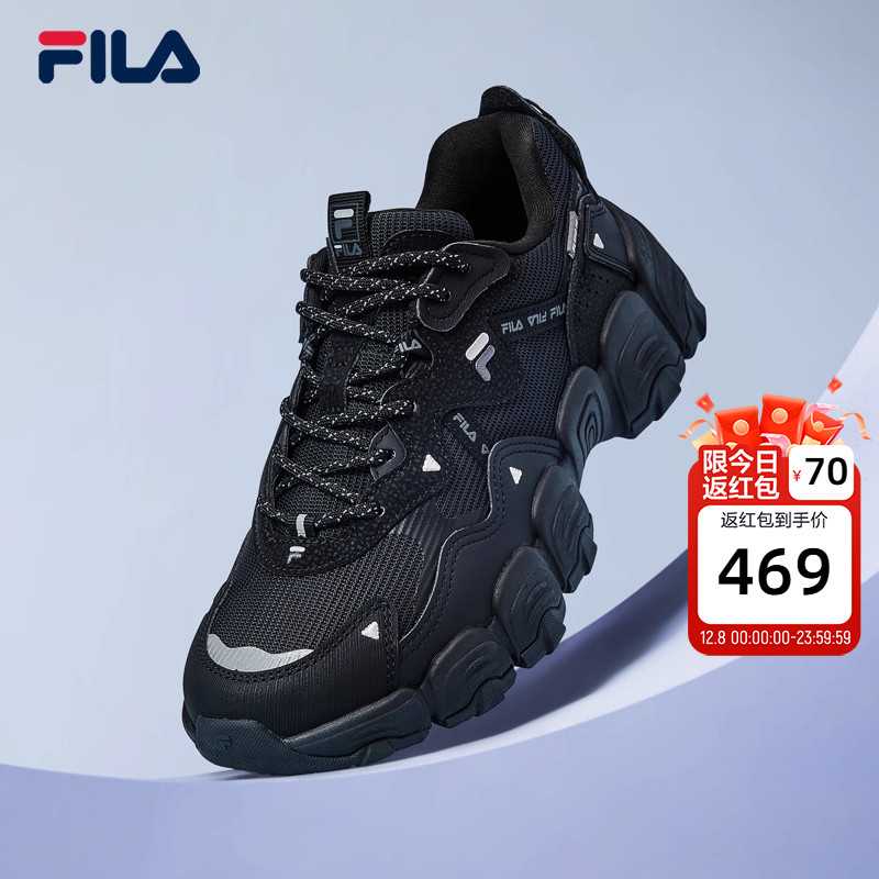 斐乐情侣老爹鞋猫爪鞋