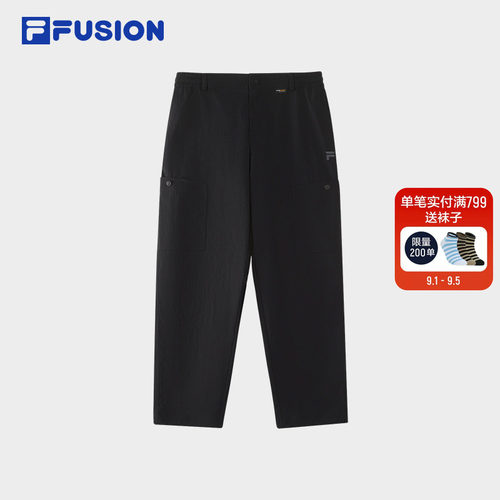 FILAFUSION斐乐男士梭织长裤