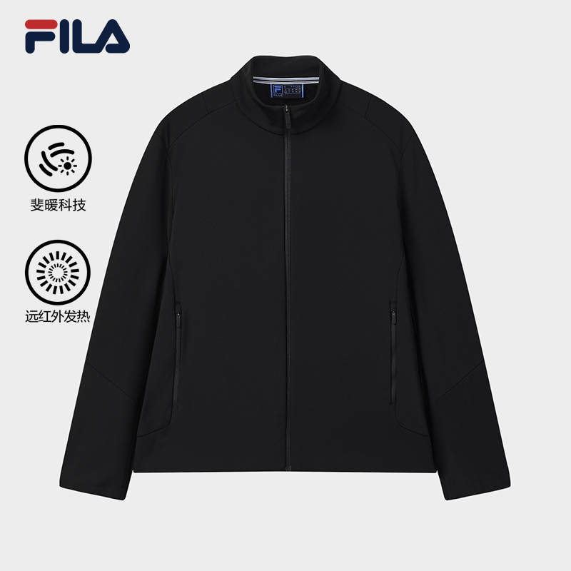 FILA斐乐男士针织长袖外套