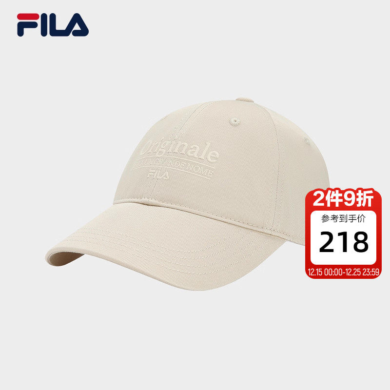 FILA斐乐男女同款棒球帽