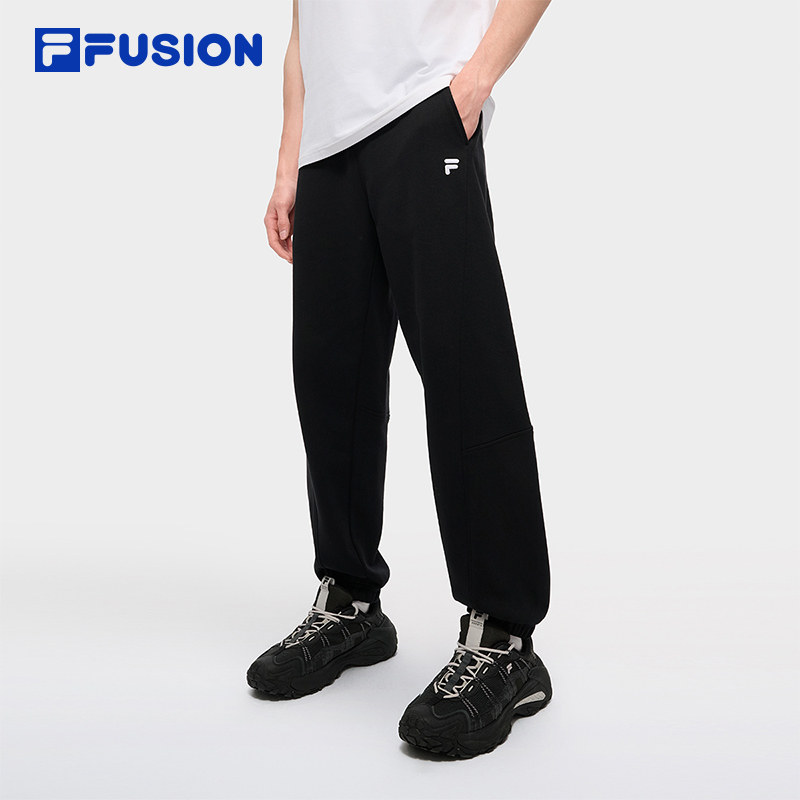 FILA FUSION斐乐潮牌针织长裤男2025秋季新款时尚宽松纯棉休闲裤,运动服/休闲服装,运动长裤,淘宝优惠券,粉丝福利购,淘宝优惠卷