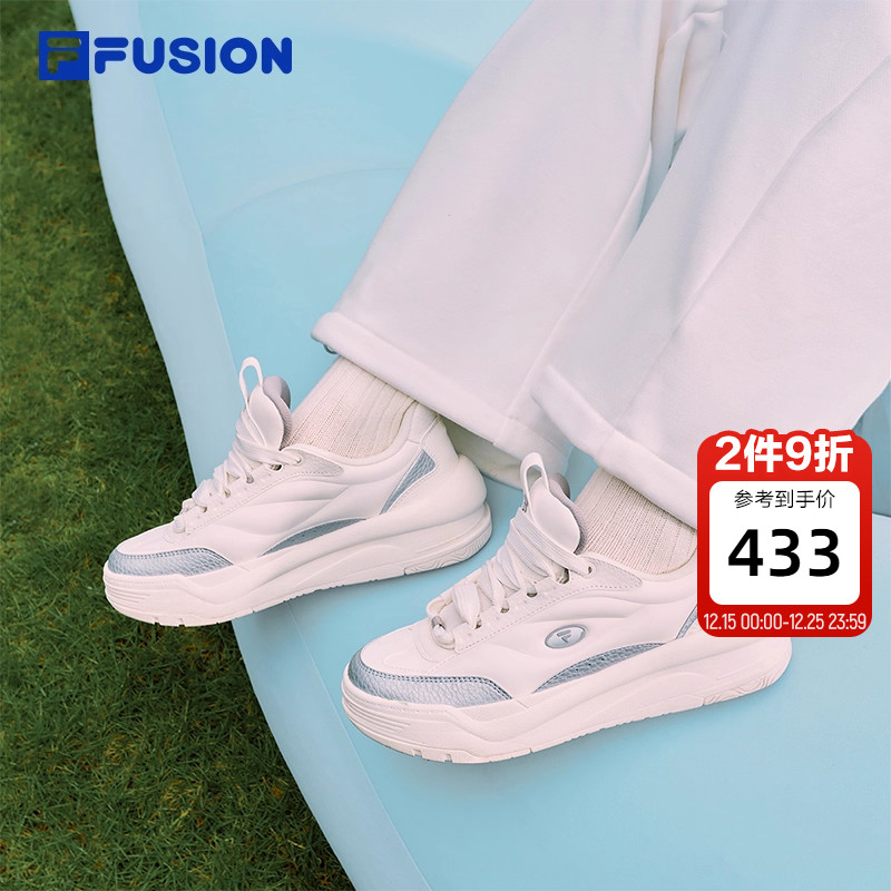 FILA FUSION斐乐潮牌PENGPENG女鞋JOURNEY 生活鞋2025冬新款板鞋