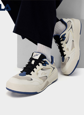 FILA 斐乐官方男鞋FOGLIA板鞋2026春季新款复古休闲鞋时尚运动鞋