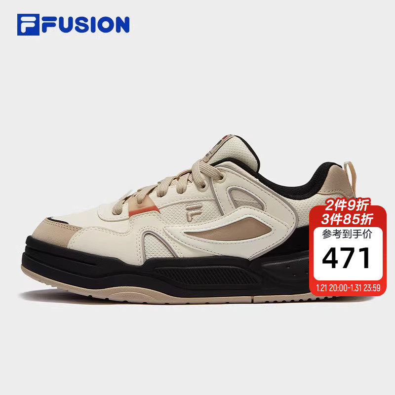 FILA FUSION斐乐潮牌女鞋BANK II专业滑板鞋新款运动鞋板鞋,运动鞋new,板鞋,淘宝优惠券,粉丝福利购,淘宝优惠卷