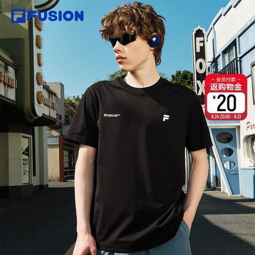 FILAFUSION斐乐潮牌短袖T