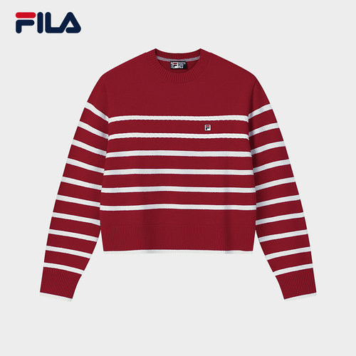 FILA斐乐女士休闲编织衫