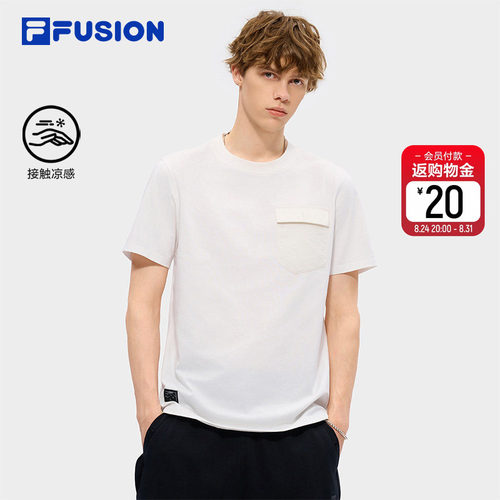 FILAFUSION斐乐潮牌短袖T
