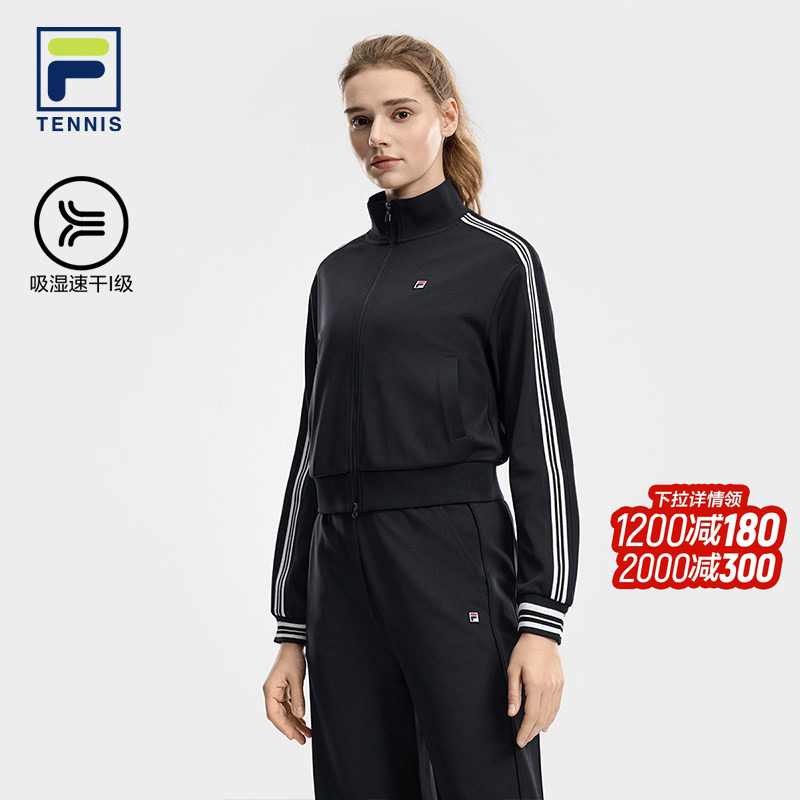 FILA SETTANTA胜利夹克斐乐女外套26夏新款网球运动吸湿速干上衣