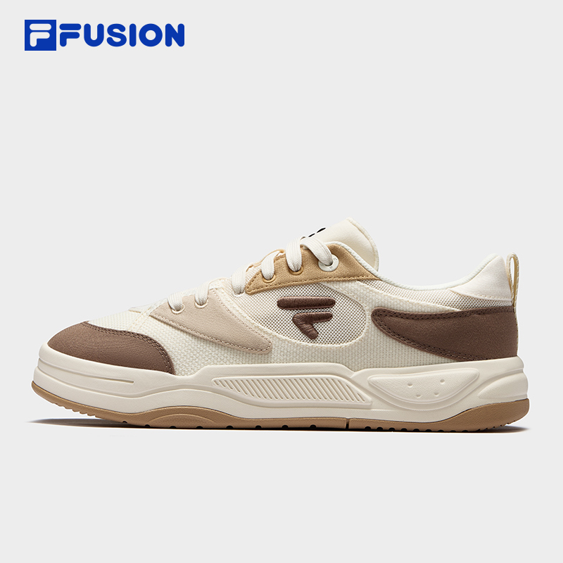 FILA FUSION斐乐潮牌滑板生活鞋男2025秋季新款酷板鞋2代DX帆布鞋