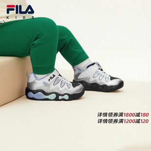 FILA斐乐儿童童鞋运动鞋2026年春季新款男女童宝宝婴幼童闪灯鞋