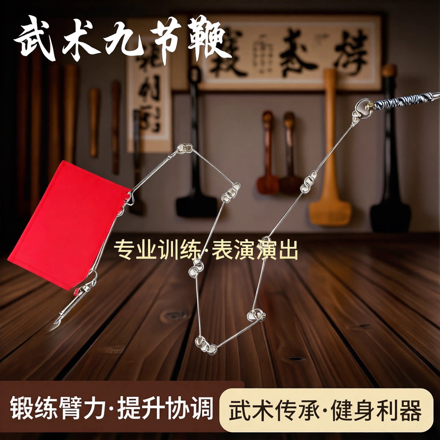 武术鞭武术九节鞭武术钢鞭武术训练九节鞭武术表演演出九节鞭健身