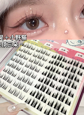 烟柔猫精灵睫毛书假睫毛