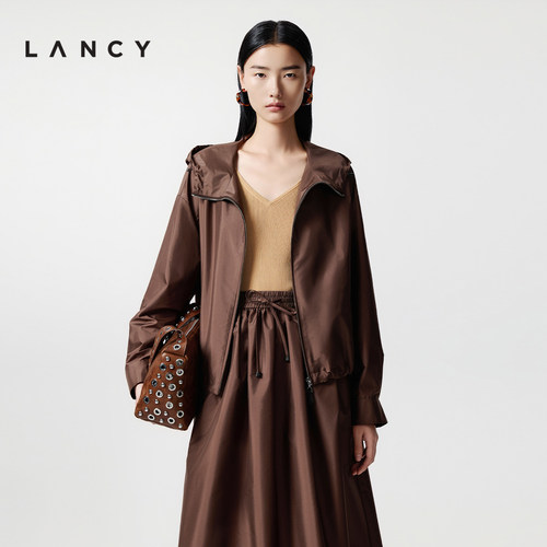 美拉德色系 连帽抽绳 复古慵懒