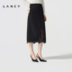 半裙通勤气质半身裙 新款 朗姿2026春季 蕾丝拼接直筒西装 LANCY