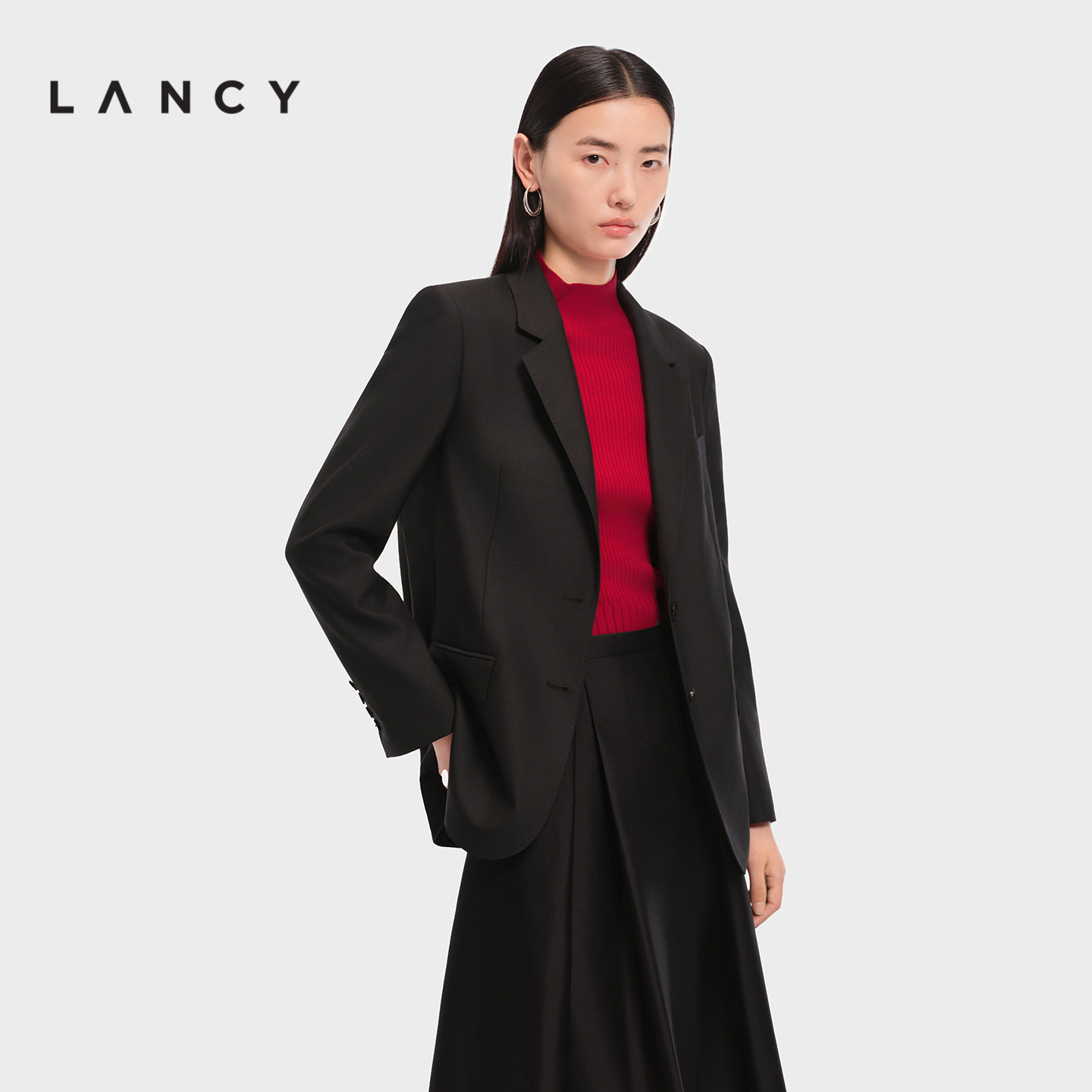 平驳领型 经典版型 立体剪裁