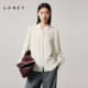 朗姿2025年秋新款 法式 通勤桑蚕丝衬衫 LANCY 女老钱风气质长袖 上衣