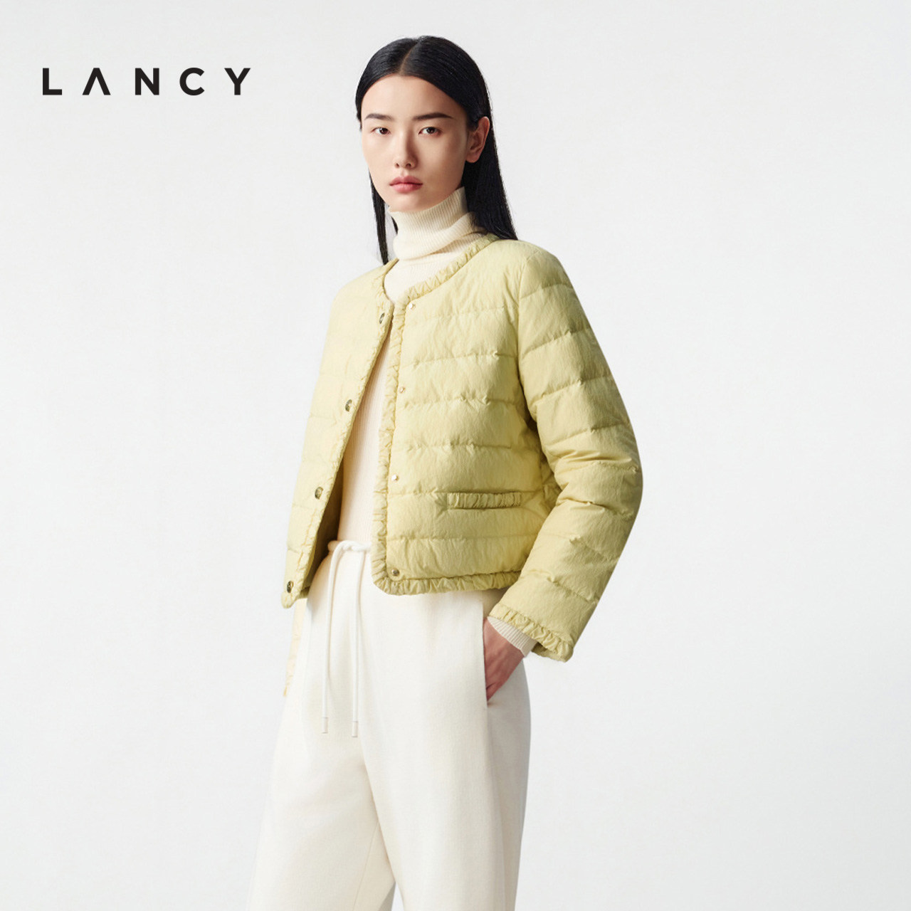 香风风格 短款剪裁 抽褶工艺