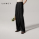 子 LANCY 裤 朗姿2025年秋新款 女宽松休闲长裤 气质通勤直筒阔腿西装
