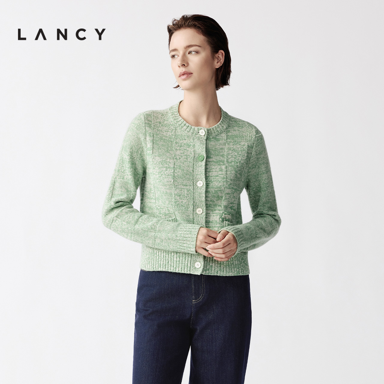 清新色调 交错纹理 品质刺绣