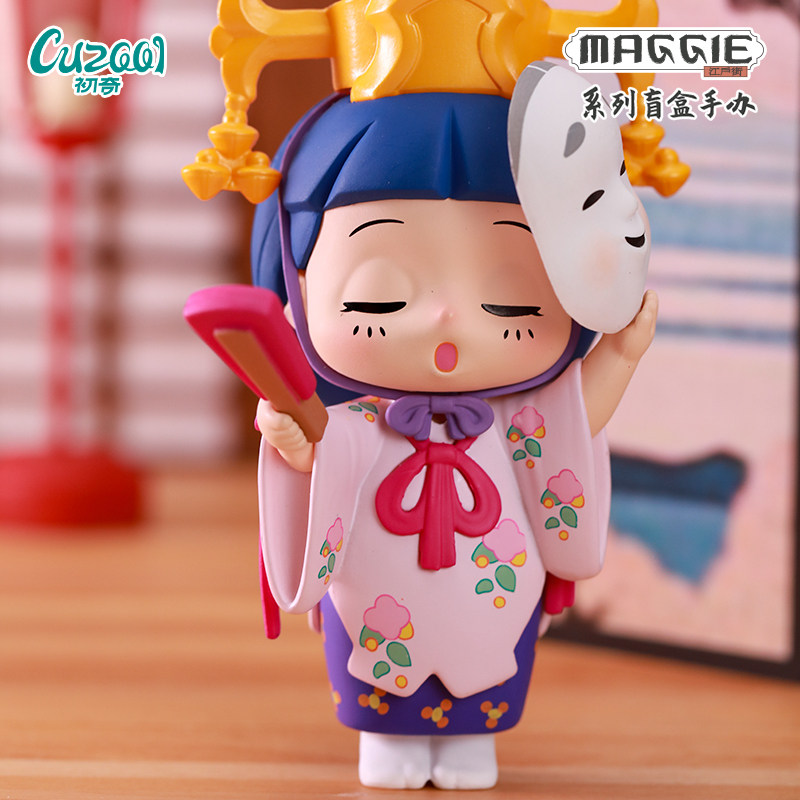 初奇maggie江户街主题系列能乐盲盒女孩手办2021网红新款大全礼物