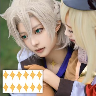 原神阿贝多纹身贴 COS 巴巴托斯久岐忍动漫游戏凝光大树慈王贴纸